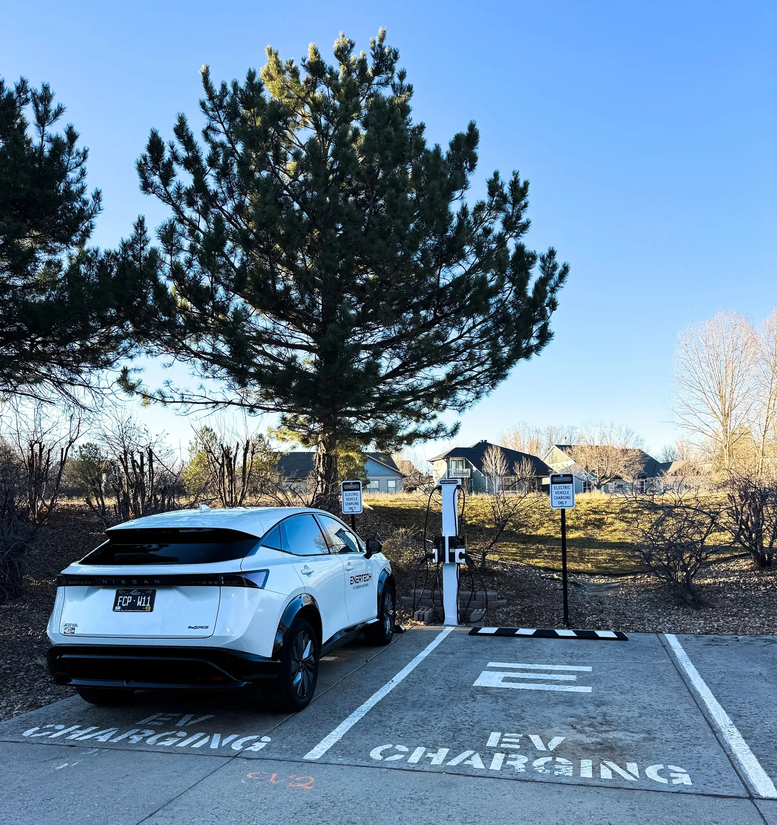 Enertech EV charging installation — Greeley metro